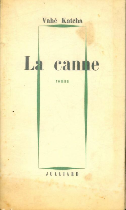 Livrenpoche : La canne - Vahé Katcha - Livre