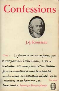 Livrenpoche : Les confessions Tome I - Jean-Jacques Rousseau - Livre