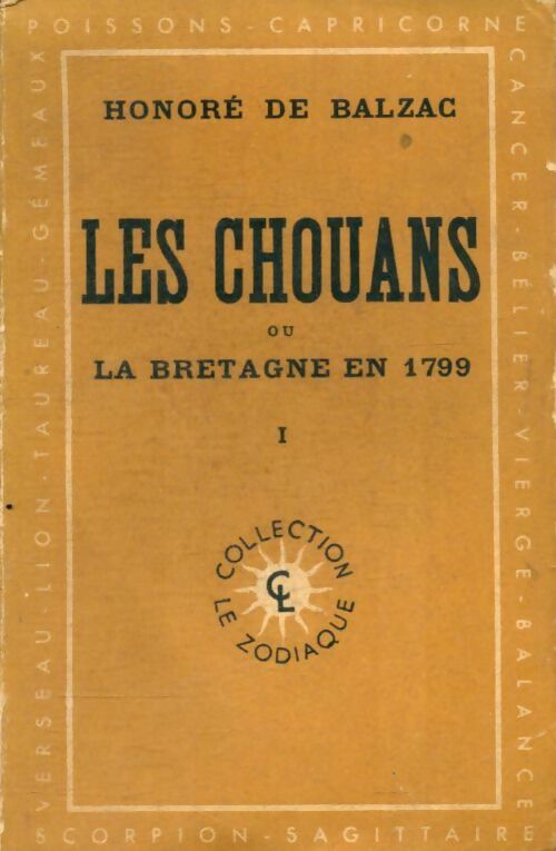 Livrenpoche : Les chouans Tome I - Honoré De Balzac - Livre