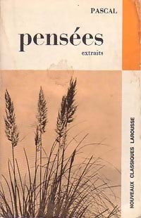 Livrenpoche : Pensées (extraits) - Blaise Pascal - Livre