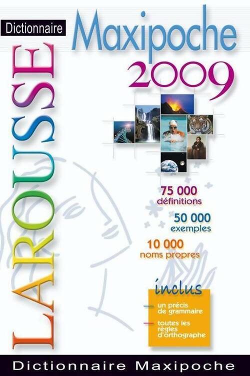 Livrenpoche : Dictionnaire maxipoche 2009 - Collectif - Livre