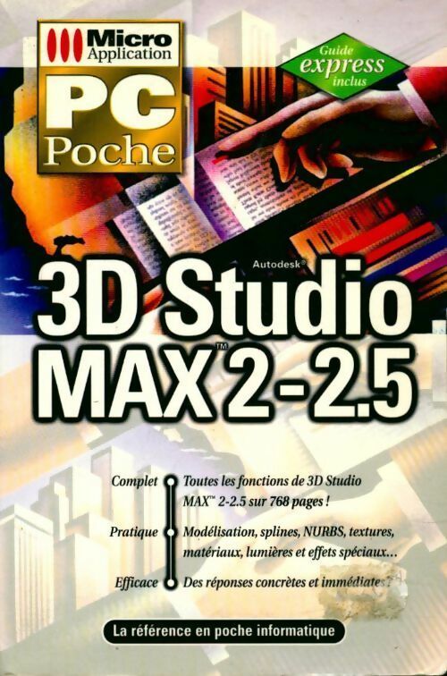 Livrenpoche : 3D studio max 2-2.5 - Collectif - Livre