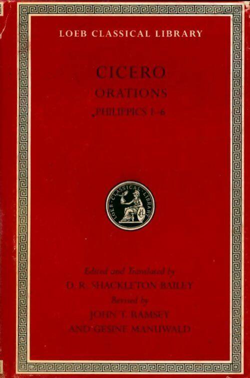 Livrenpoche : Cicero orations 1-6 - Cicéro - Livre