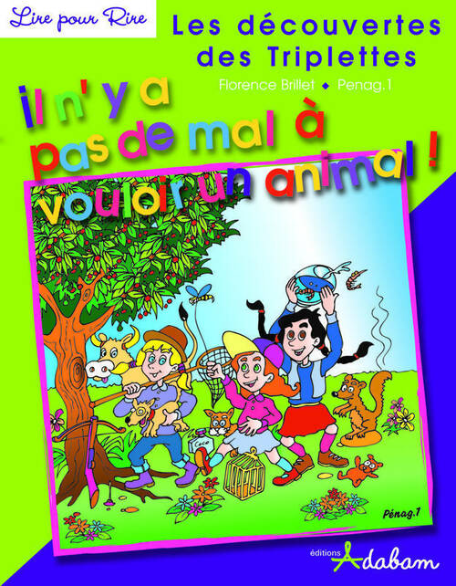 Livrenpoche : Les découvertes des triplettes Tome III : Il n'y a pas de mal à vouloir un animal ! - Florence Brillet - Livre