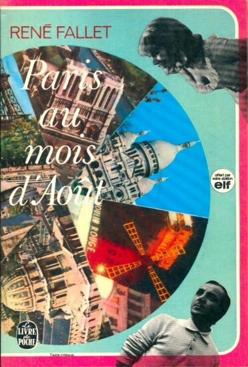 Paris au mois d'août - René Fallet -  Le Livre de Poche - Livre