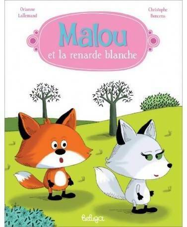 Malou et la renarde blanche - Orianne Lallemand - Livre