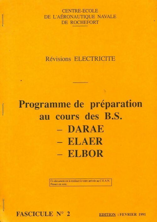 Livrenpoche : Programme de préparation au cours des B.S. fascicule 2 - Collectif - Livre