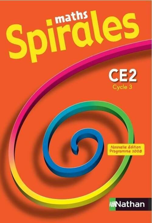 Math CE2 - Collectif -  Spirales - Livre