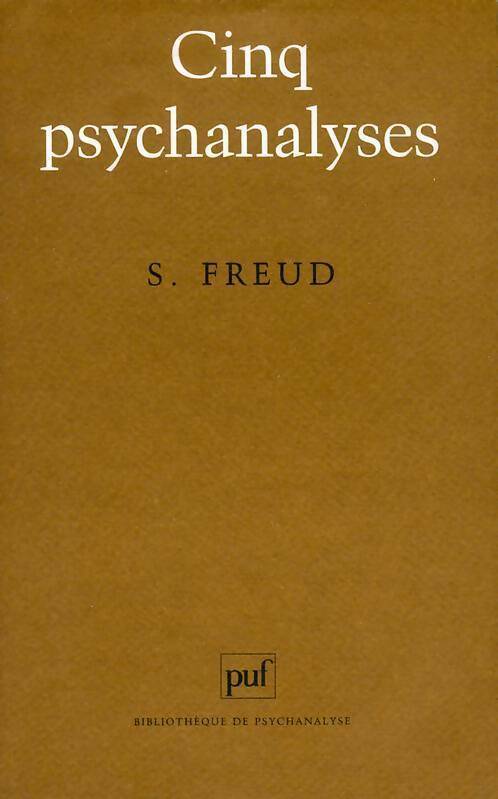 Livrenpoche : Cinq psychanalyses - Sigmund Freud - Livre