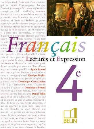 Livrenpoche : Français 4e : Lecture et expression - Monique Beylier - Livre