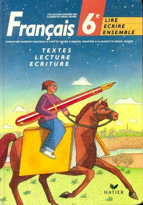 Livrenpoche : Français 6e - Claudette Oriol-Boyer - Livre