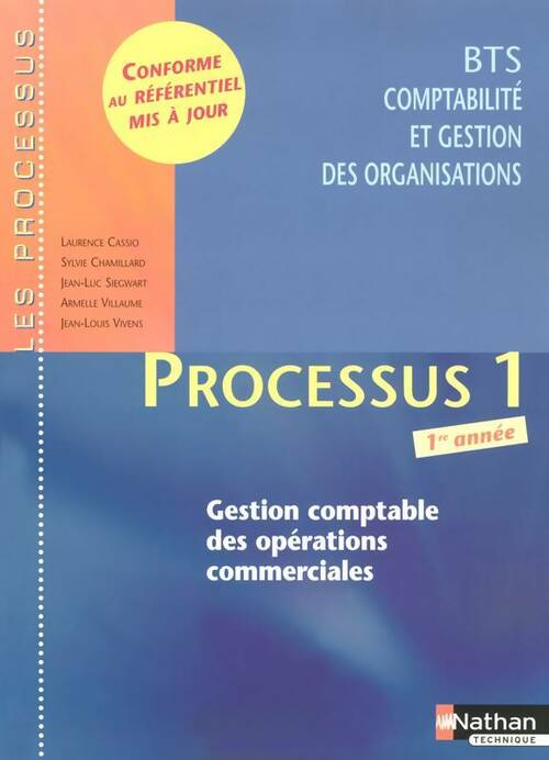 Livrenpoche : Processus 1 BTS 1ère année - Sylvie Chamillard - Livre