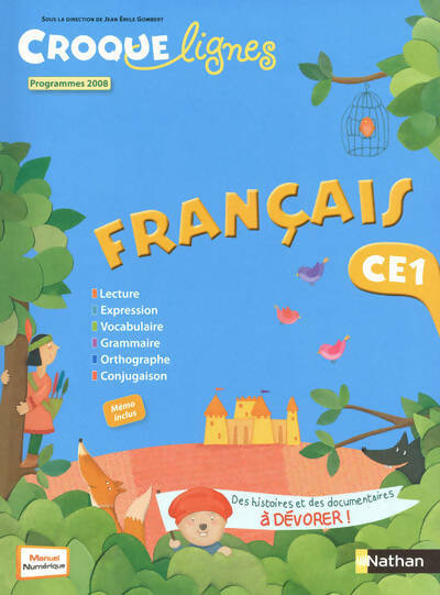 Livrenpoche : Croque lignes français CE1 - Jean-Émile Gombert - Livre