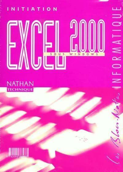 Livrenpoche : Initiation à Excel 2000 sous Windows - Jacqueline Belland - Livre