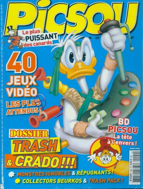 Livrenpoche : Picsou magazine n°494 : Dossier trash & crado - Disney - Livre