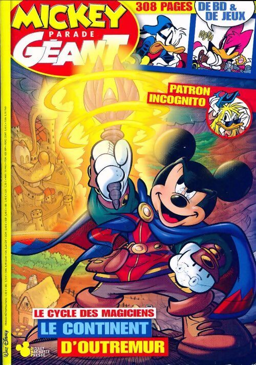 Mickey Parade Géant n°363 : Le cycle des magiciens, le continent d'Outremur - Collectif - Livre