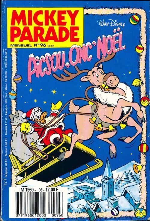 Mickey parade n°96 : Picsou onc'noel - Collectif - Livre
