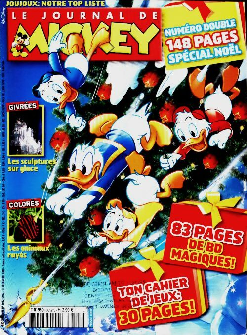 Livrenpoche : Le journal de Mickey n°3052-3053 - Collectif - Livre