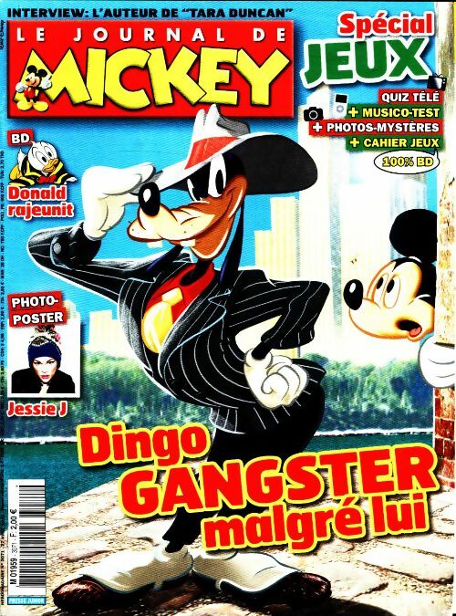 Livrenpoche : Le journal de Mickey n°3071 : Dingo gangster malgré lui - Collectif - Livre