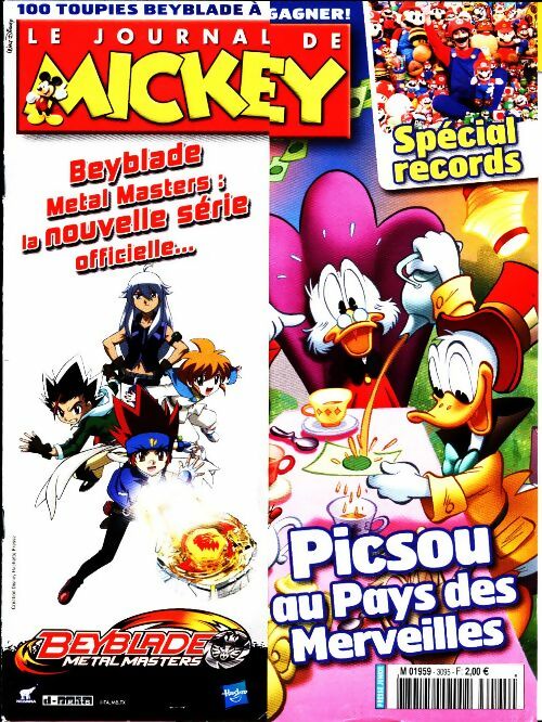 Livrenpoche : Le journal de Mickey n°3095 : Picsou au pays des merveilles - Collectif - Livre