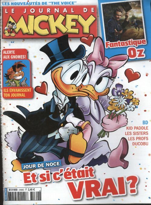 Livrenpoche : Le journal de Mickey n°3169 : Et si c'était vrai ? - Collectif - Livre