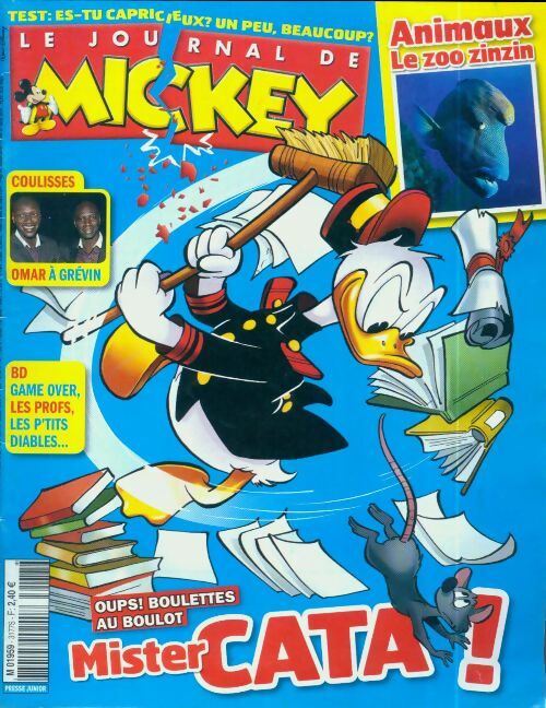 Livrenpoche : Le journal de Mickey n°3177 : Mister Cata ! - Collectif - Livre