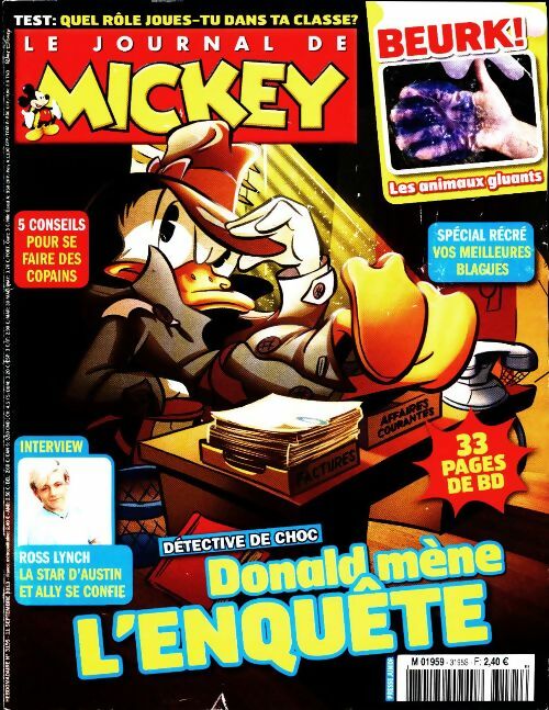 Livrenpoche : Le journal de Mickey n°3195 : Donald mène l'enquête - Collectif - Livre