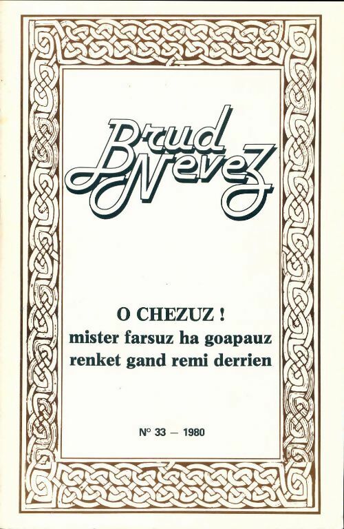 Livrenpoche : Brud nevez 1980 n°33 - Collectif - Livre