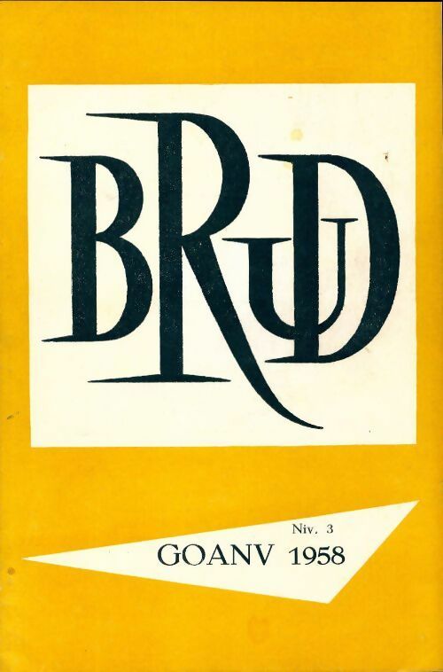 Livrenpoche : Brud nevez 1958 n°3 - Collectif - Livre