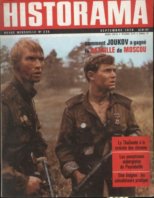 Livrenpoche : Historama n°226 : Comment Joukov a gagné la bataille de Moscou - Collectif - Livre