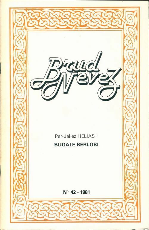 Livrenpoche : Brud nevez 1981 n°42 - Collectif - Livre