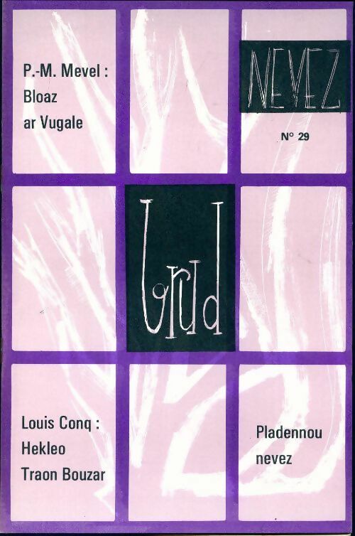 Livrenpoche : Brud nevez 1979 n°29 - Collectif - Livre