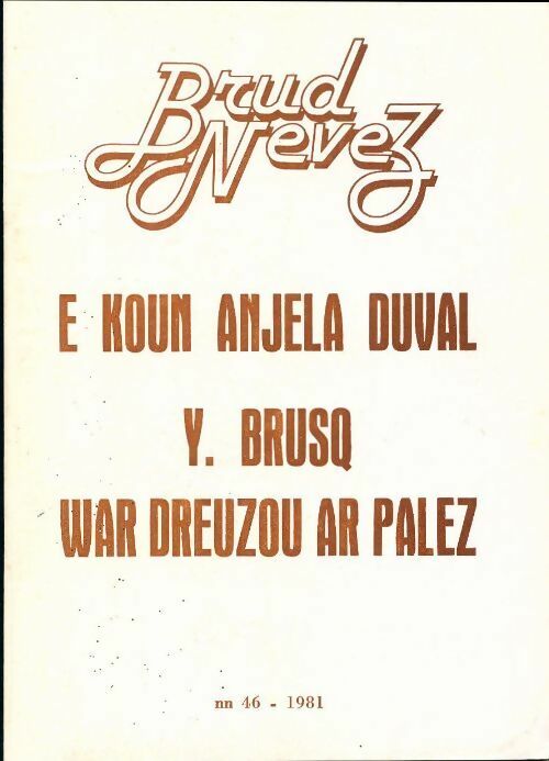 Livrenpoche : Brud nevez 1981 n°4 - Collectif - Livre