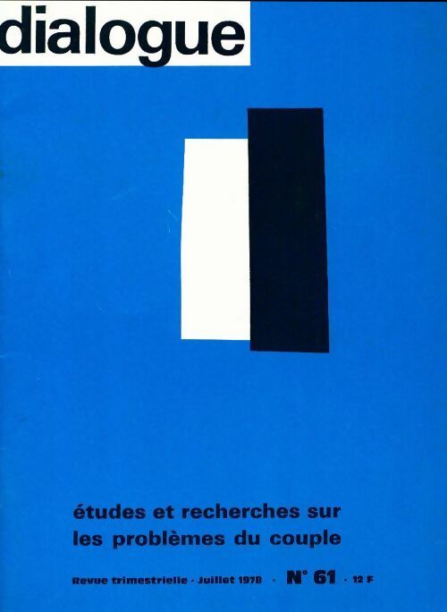 Livrenpoche : Dialogue n°61 - Collectif - Livre