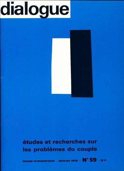 Livrenpoche : Dialogue n°59 - Collectif - Livre