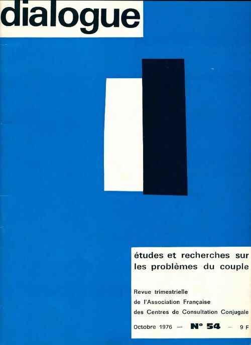 Livrenpoche : Dialogue n°54 - Collectif - Livre