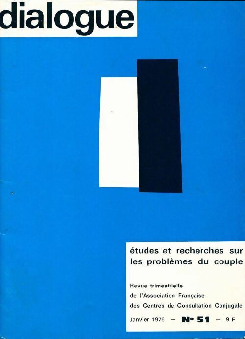 Dialogue n°51 - Collectif -  Dialogue - Livre