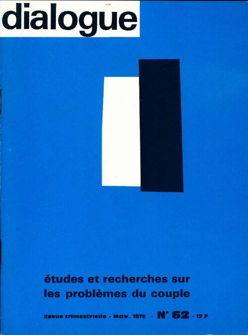 Livrenpoche : Dialogue n°62 - Collectif - Livre