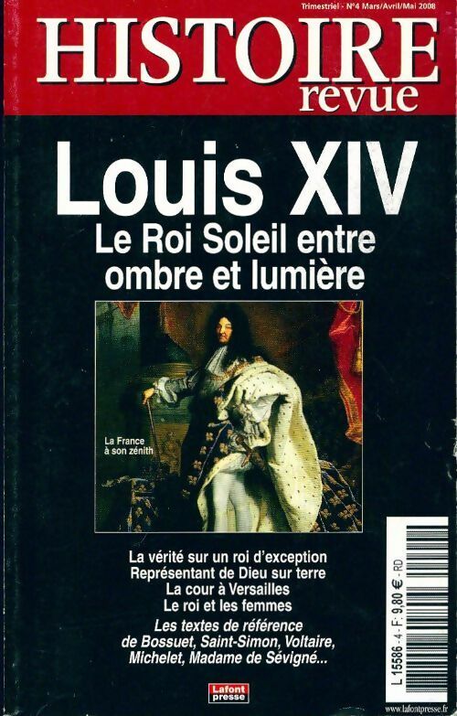 Livrenpoche : Histoire revue n°4 : Louis XIV - Collectif - Livre