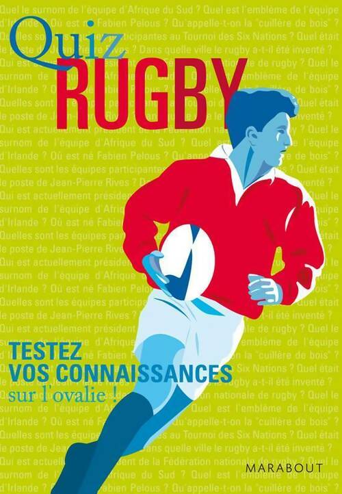 Quiz rugby - Collectif -  Poche Marabout - Livre