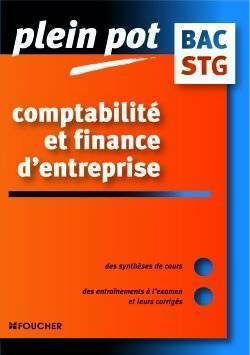 Livrenpoche : Comptabilité et finance d'entreprise bac STG - Michel Bringer - Livre
