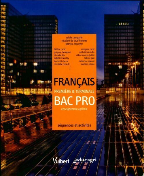 Livrenpoche : Français 1ère & Terminale bac pro enseignement agricole - Patricia Mazoyer - Livre