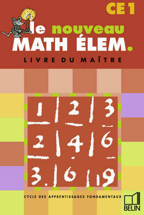 Livrenpoche : Math CE1. Livre du maître - Denis Stoecklé - Livre