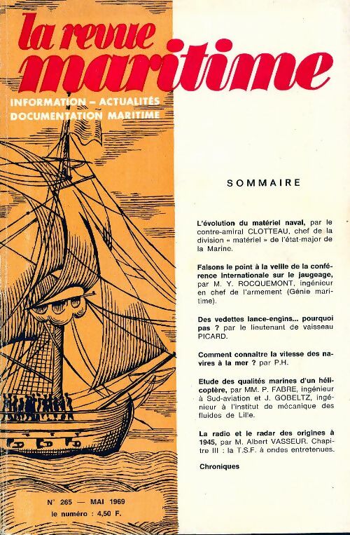 Livrenpoche : La revue maritime n°265 - Collectif - Livre