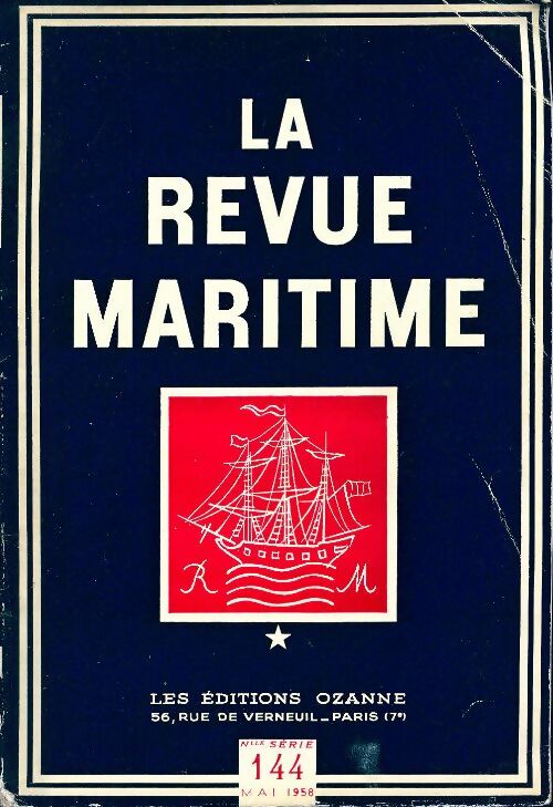 La revue maritime n°144 - Collectif -  La revue maritime - Livre
