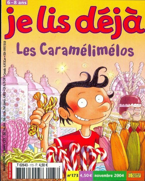 Livrenpoche : Je lis déjà n°173 : Les caramélimélos - Collectif - Livre
