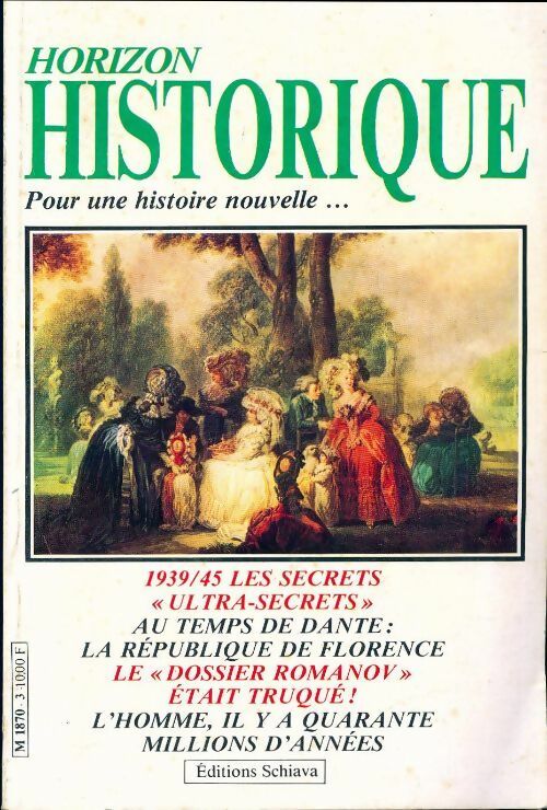 Livrenpoche : Horizon historique n°3 - Collectif - Livre