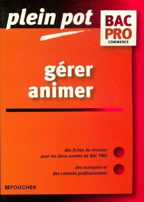 Livrenpoche : Gérer animer - Jean Piasecki - Livre