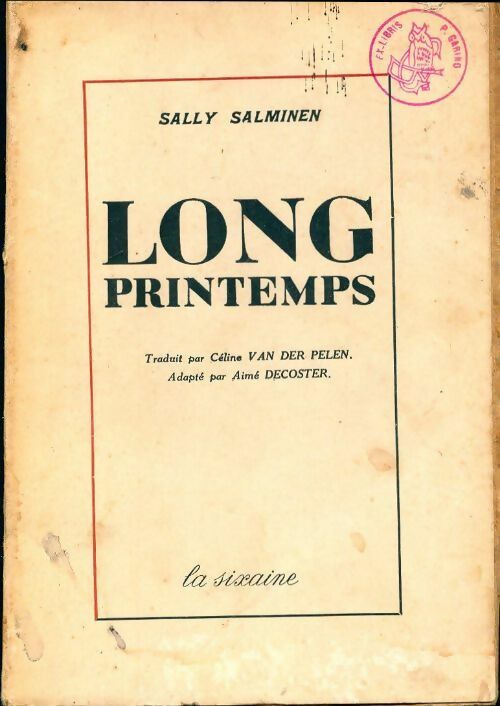 Livrenpoche : Long printemps - Sally Salminen - Livre