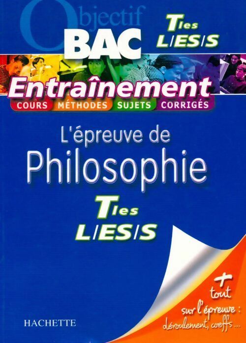 Livrenpoche : L'épreuve de philosophie Terminale L, ES, S - Sylvain Matton - Livre